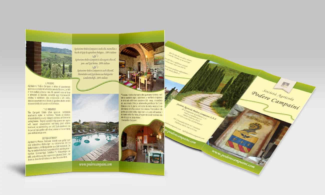Brochure Design 3 Fold