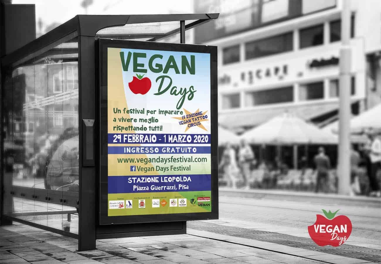 Design manifesti Vegan Days