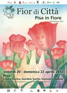 Placard for Fior di città-Pisa in Fiore event