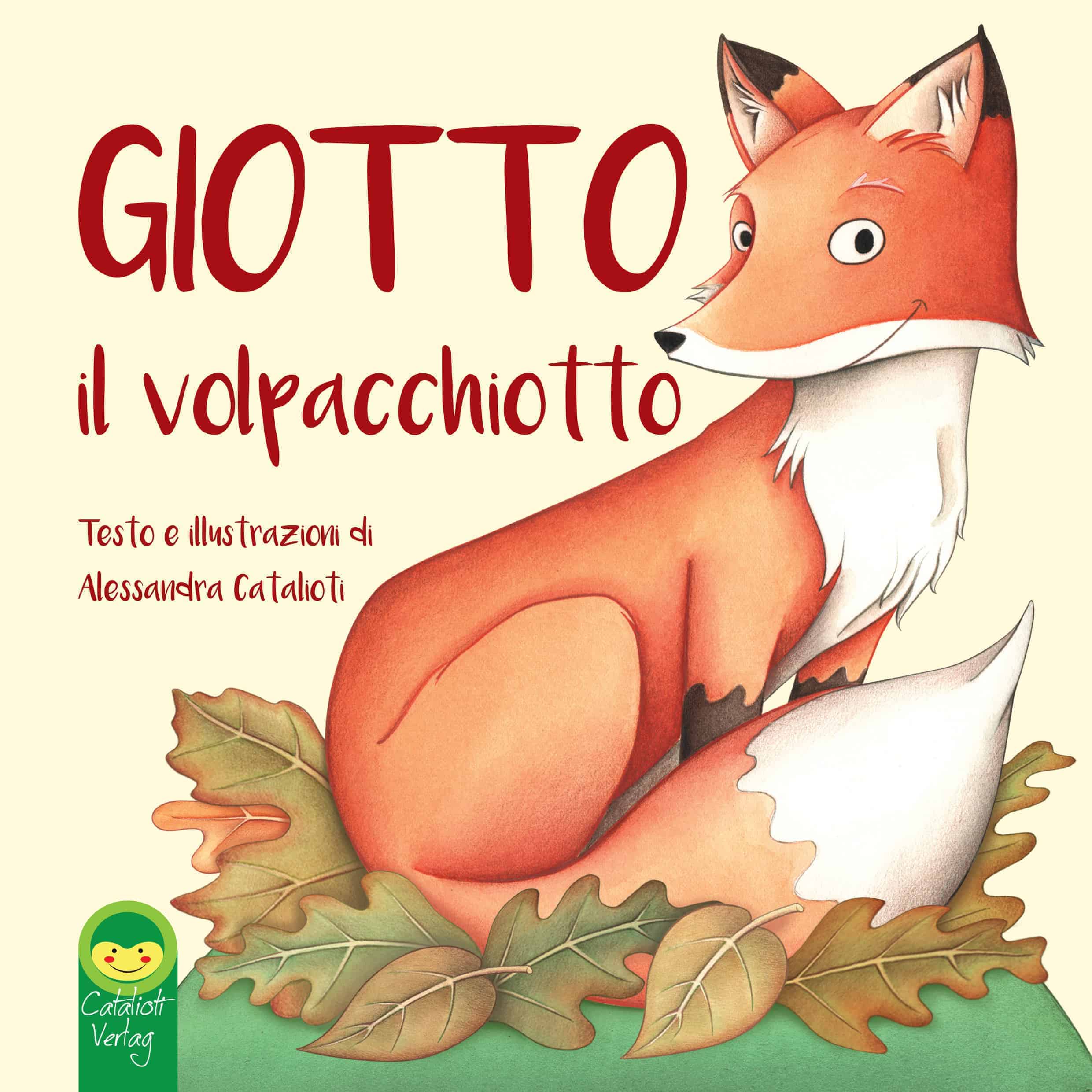 Giotto il Volpacchiotto libro illustrato per bambini copertina