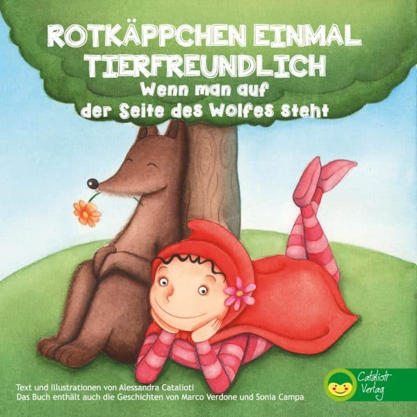 Buch ROTKÄPPCHEN EINMAL veganes kinderbuch