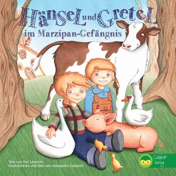 Buch HÄNSEL UND GRETEL im marzipan-gefängnis veganes kinderbuch